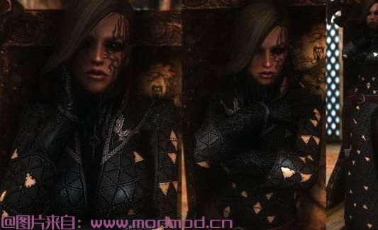上古卷轴5：天际MOD 乌鸦女巫护甲V1.0