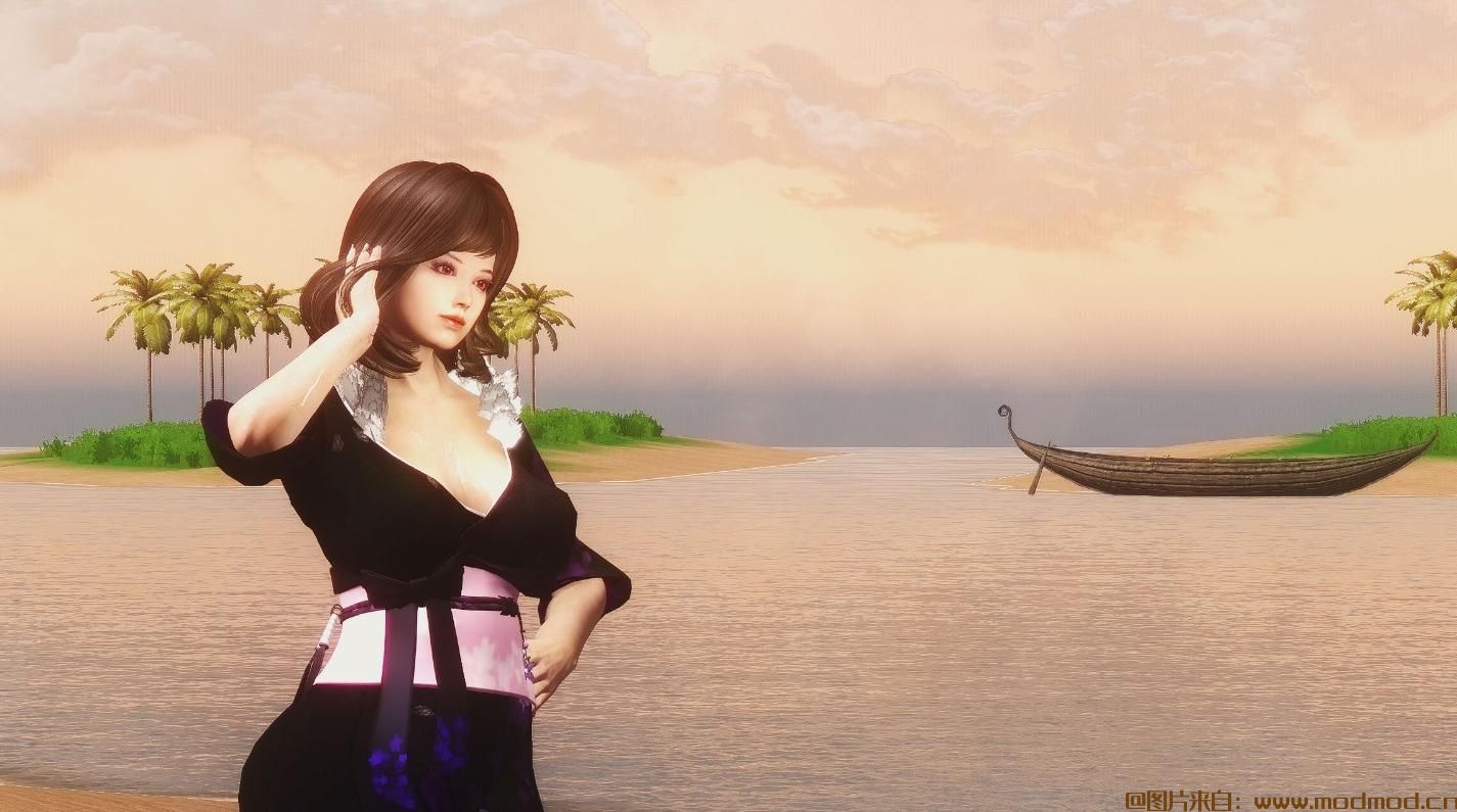 上古卷轴5：天际MOD Kisetsu Kimono for UNP汉化