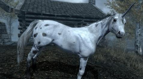 上古卷轴5：重置版MOD 独角兽 -  Hircine SE的骏马