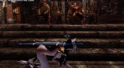 上古卷轴5：天际MOD 【HDT-SMP】IcyV护甲和双手巨剑 新动态系统补丁