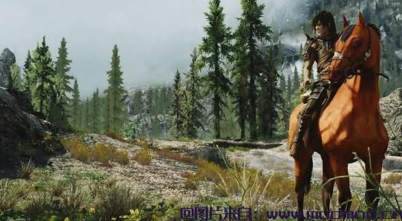 上古卷轴5：天际MOD Skyrim Horses Renewal by Fuse00   騎馬閒置動畫