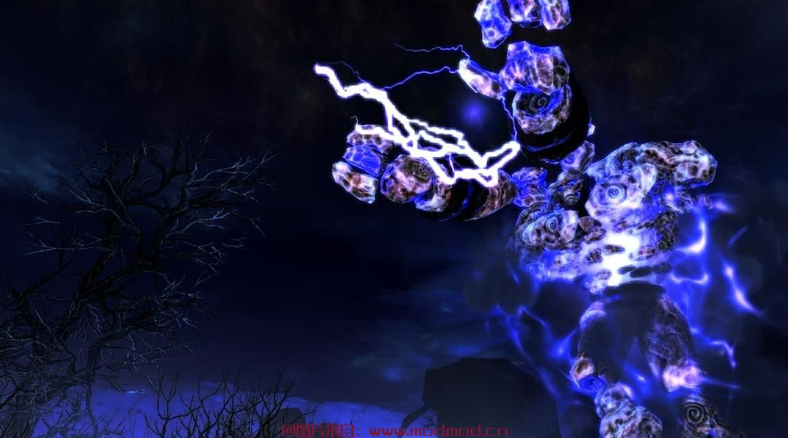 上古卷轴5：重置版MOD Storm Golem- Mihail怪物和动物（SSE PORT）