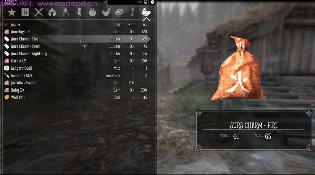 上古卷轴5：重置版MOD 亚历克斯的灵气魅力 - 火霜和闪电