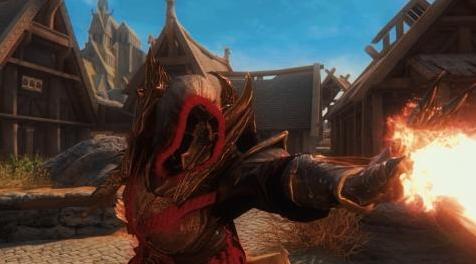 上古卷轴5：重置版MOD （SSE 端口）Witcher 3 Eredin头盔