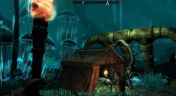 上古卷轴5：天际MOD 个人渣汉化（简体）--召唤魔法帐篷（又名天际冒险者帐篷）