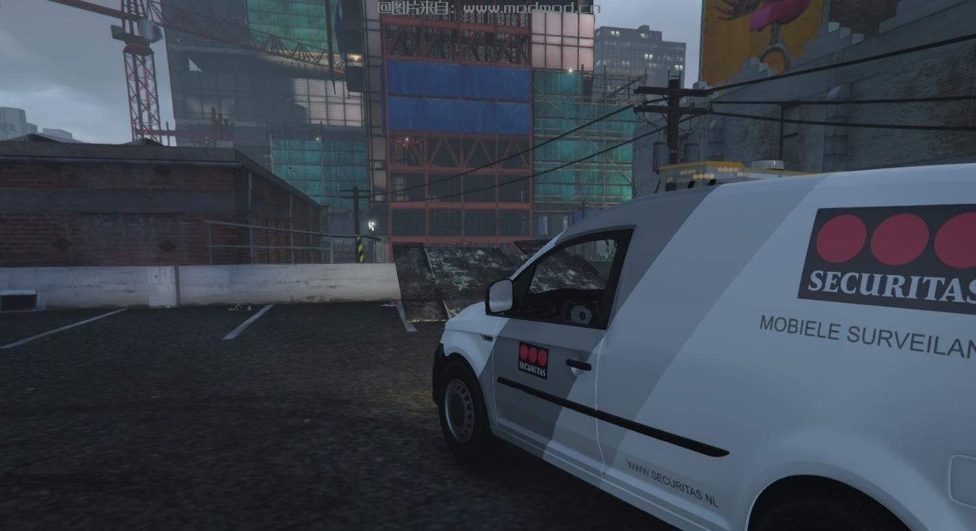 侠盗猎车手5「GTA5」Mod: 大众凯迪2015  -  Securitas移动监控[ELS]