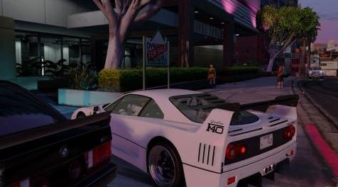 侠盗猎车手5「GTA5」Mod: Liberty Walk 1987法拉利F40 Competizione纹理Livery Skin