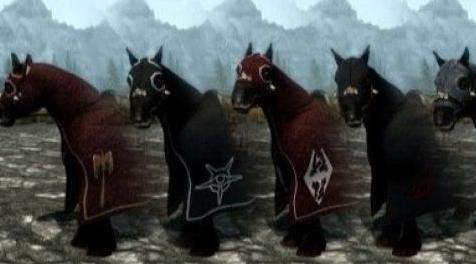 上古卷轴5：天际MOD HDT马匹披风