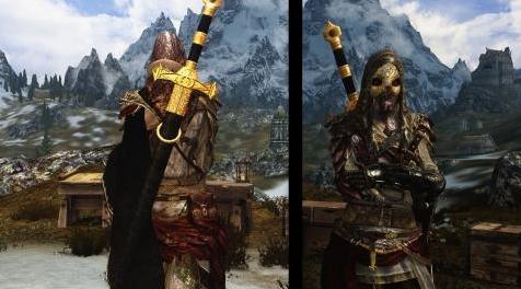 上古卷轴5：天际MOD 议会之剑&mdash;&mdash;Holy Antonidas . 1hand&2hands