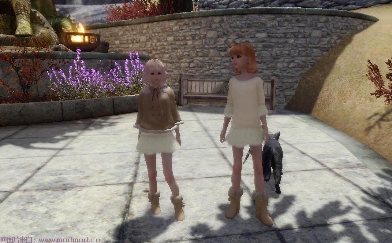 上古卷轴5：天际MOD ★妹风★【独立随从+日语配音】布莱顿萝莉&mdash;&mdash;莉莉娜卡