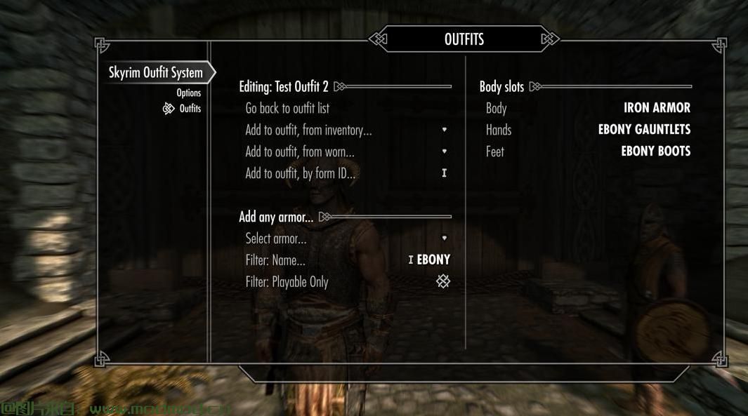 上古卷轴5：重置版MOD 天际装备系统SE
