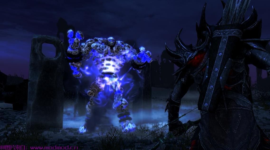 上古卷轴5：重置版MOD Storm Golem- Mihail怪物和动物（SSE PORT）