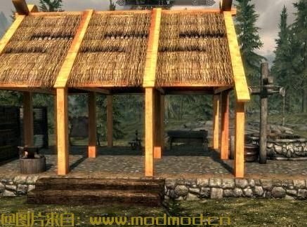 上古卷轴5：天际MOD 温馨的家-玫瑰小屋(建筑类MOD)