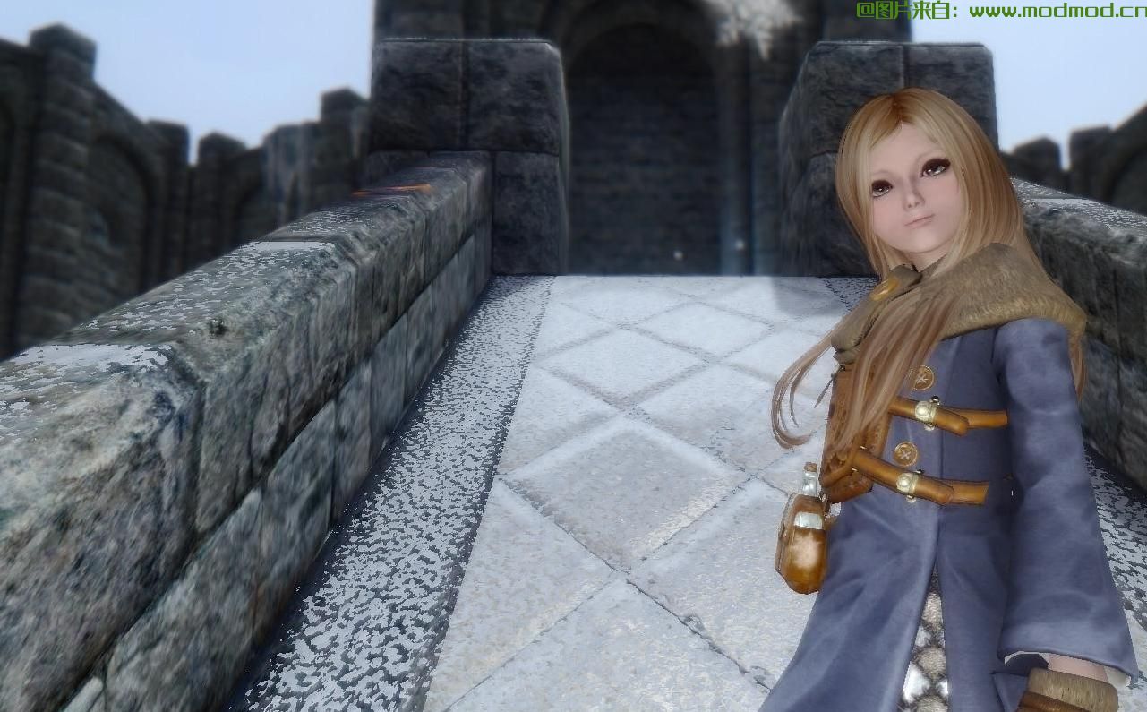 上古卷轴5：天际MOD ★妹风★【独立随从+日语配音】布莱顿萝莉&mdash;&mdash;奈奈（兼容莉莉娜卡）