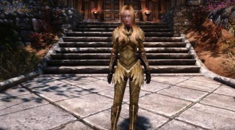 上古卷轴5：重置版MOD 真正的轻精灵装甲 -  SSE CBBE BodySlide