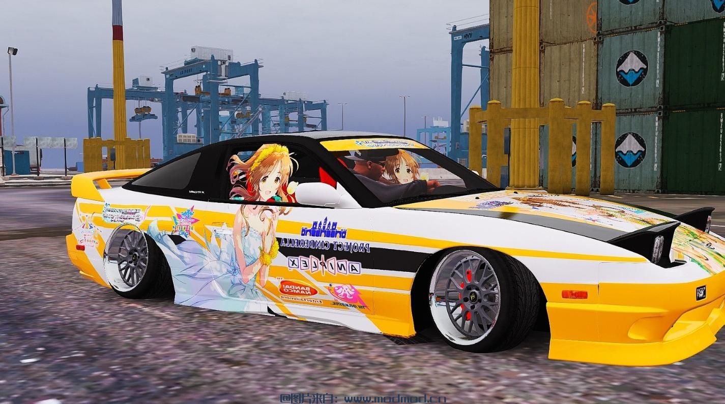 日产180sx Type-X Itasha Livery