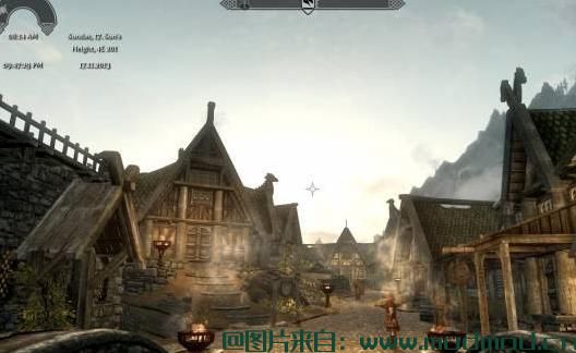 上古卷轴5：天际MOD 游戏内置时钟 A Matter Of Time_v2.0.7 ; 很著名的一个必备MOD