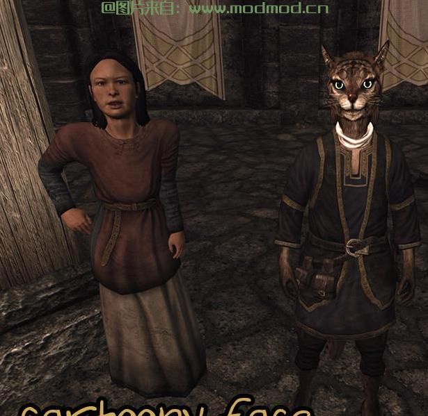 上古卷轴5：重置版MOD 我的小猫Ma-Rakha-Khajiit男孩