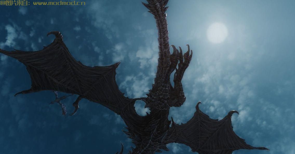 上古卷轴5：天际MOD 漢化搬運 化身為- !飛!-龍 3.0.1漢化版 这次龙裔巴闭啦 ！