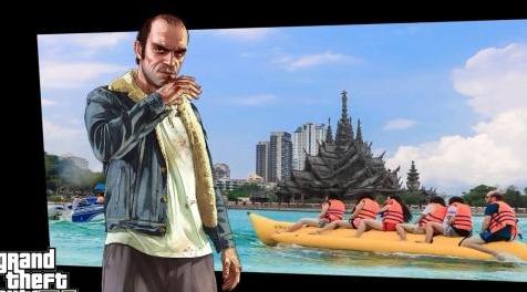 侠盗猎车手5「GTA5」Mod: 芭堤雅泰国载入画面