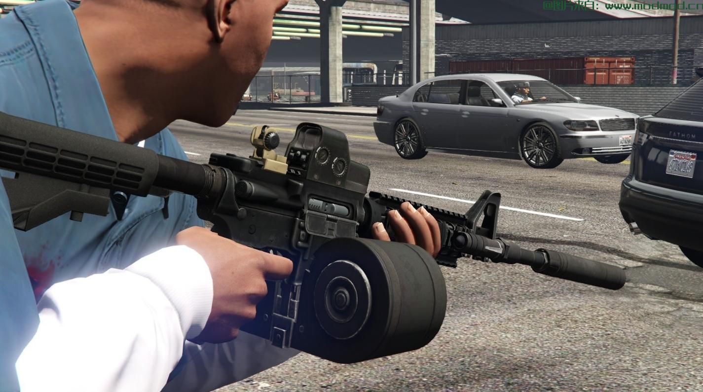 侠盗猎车手5「GTA5」Mod: 武器附件包