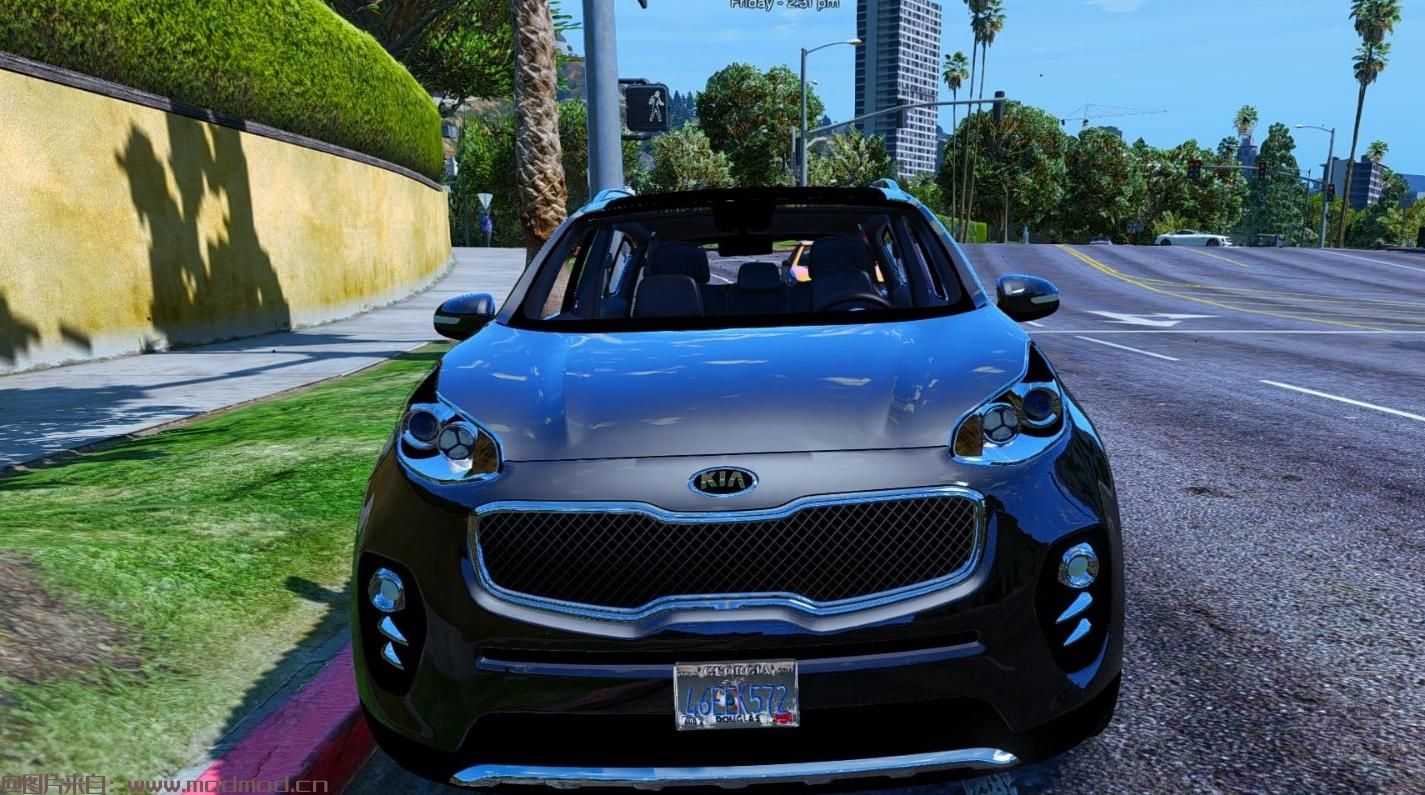 侠盗猎车手5「GTA5」Mod: 2017起亚Sportage [附加/替换]