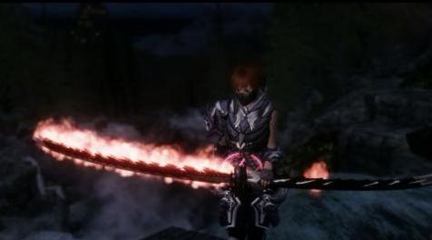 上古卷轴5：天际MOD 炫酷魔刀【武器】英文版