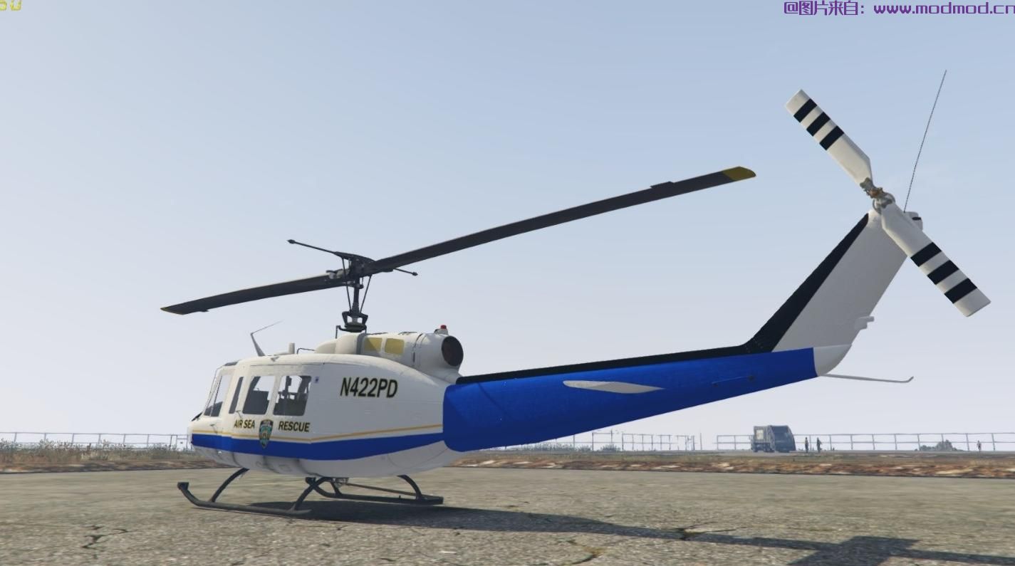 侠盗猎车手5「GTA5」Mod: NYPD空中海上救援直升机