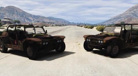 侠盗猎车手5「GTA5」Mod: TürkBordoBereli̇Araci（土耳其军用车辆）