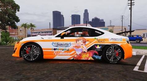 侠盗猎车手5「GTA5」Mod: 丰田GT86 Itasha Livery