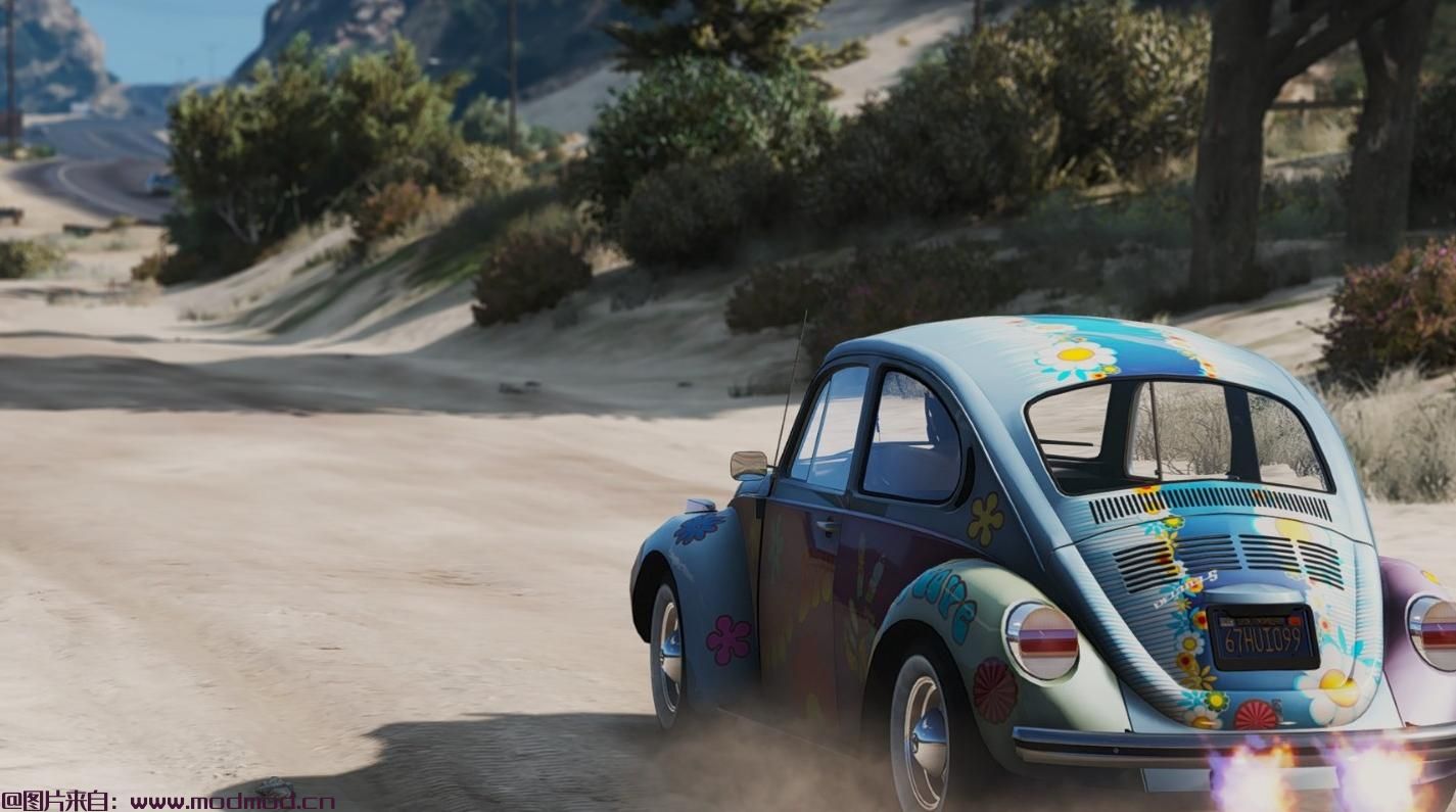 侠盗猎车手5「GTA5」Mod: Volkswagen Beetle 1974