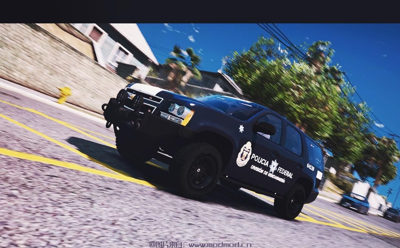 Tahoe Off-Road Policia联邦宪兵墨西哥模板