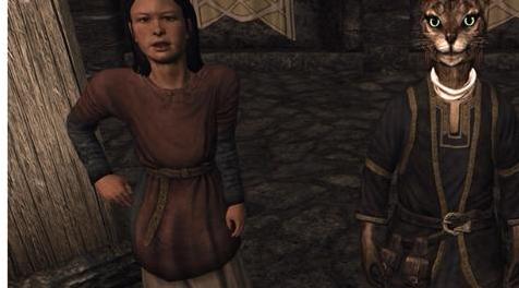 上古卷轴5：重置版MOD 我的小猫Ma-Rakha-Khajiit男孩