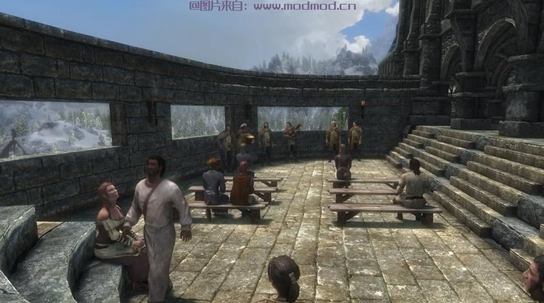 上古卷轴5：重置版MOD 孤独海洋歌唱节日