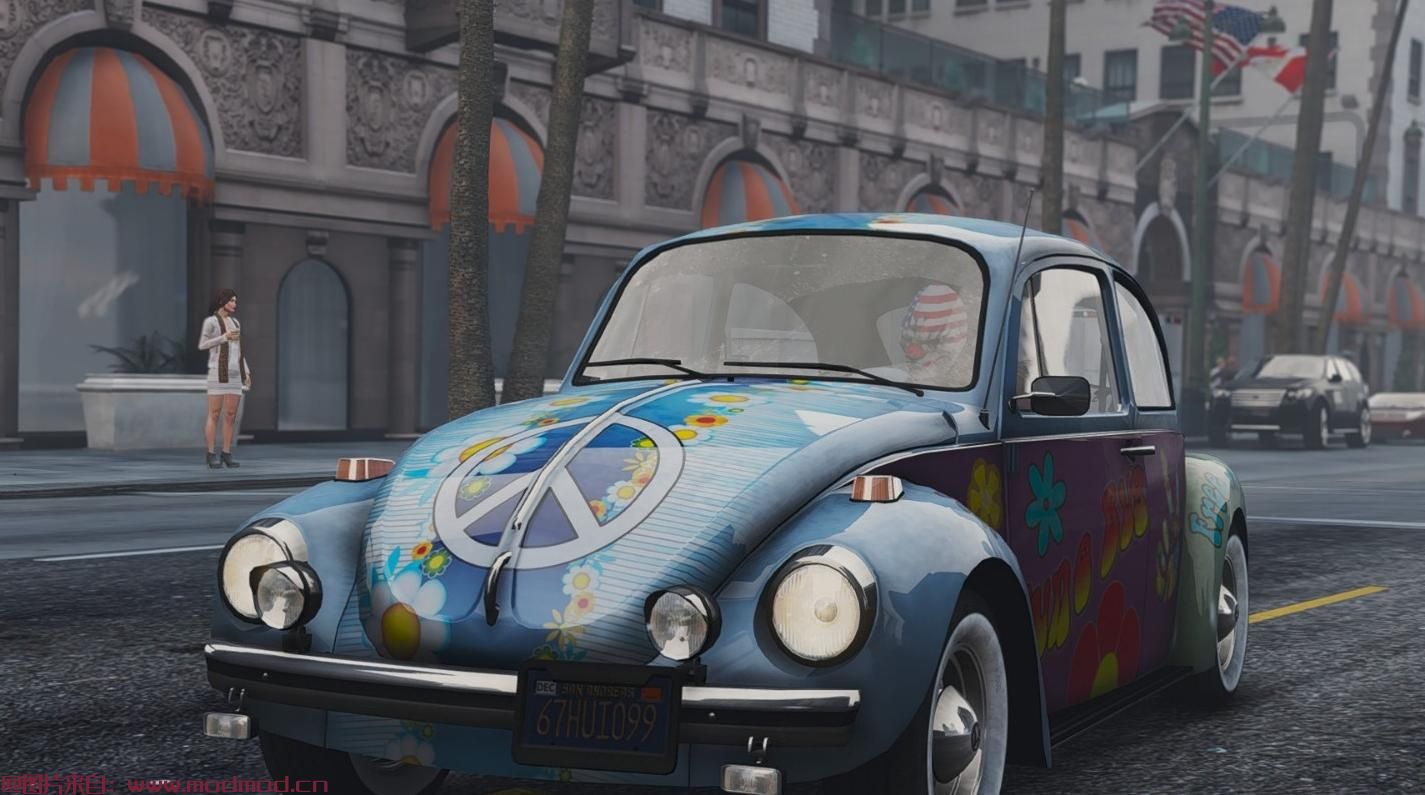 侠盗猎车手5「GTA5」Mod: Volkswagen Beetle 1974