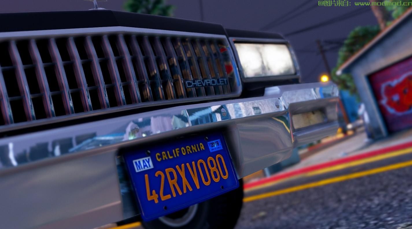 侠盗猎车手5「GTA5」Mod: Real California字体和板块