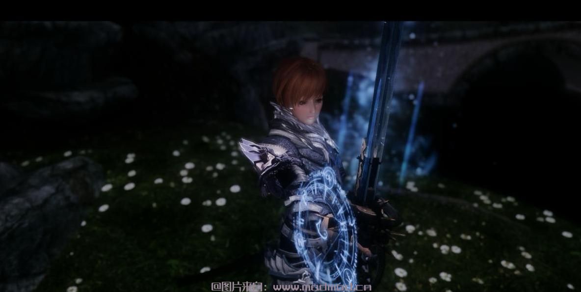 上古卷轴5：天际MOD 炫酷魔刀【武器】英文版