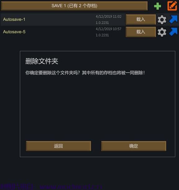 [Mod汉化][UI]RimSaves-更好的存档界面