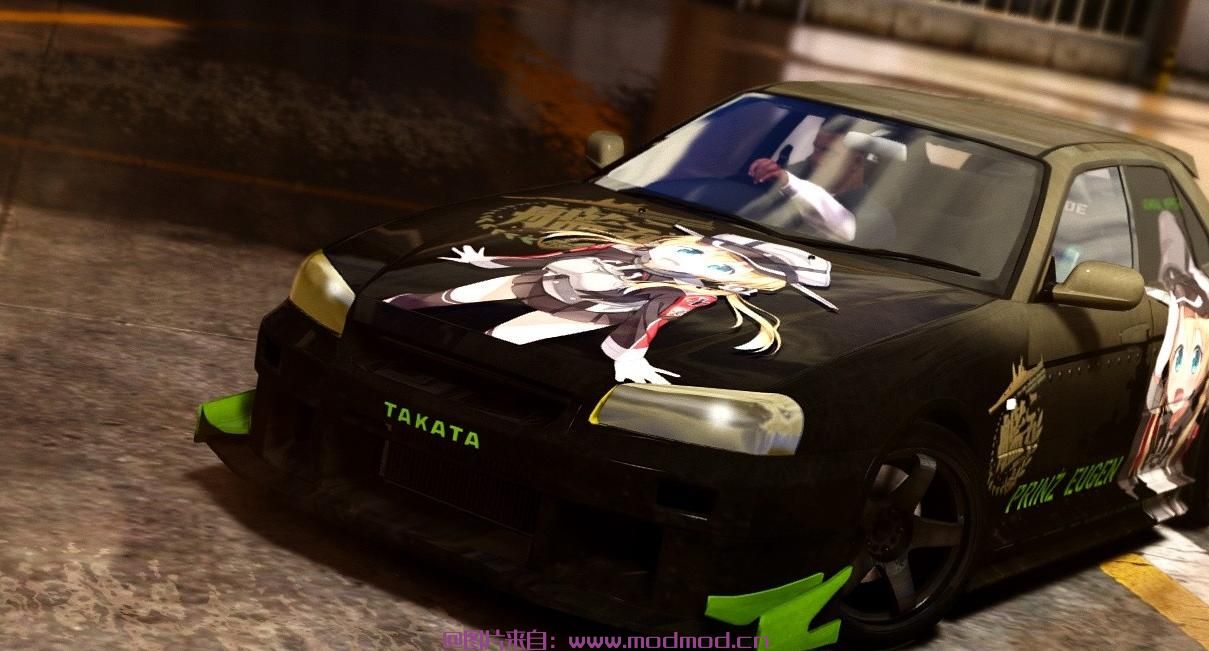 GTA5 MOD：Eugen王子ER34 Itasha