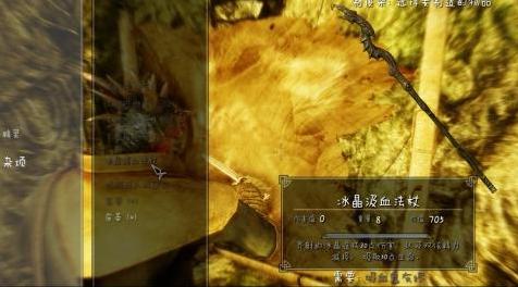 上古卷轴5：天际MOD 冰晶汲血法杖
