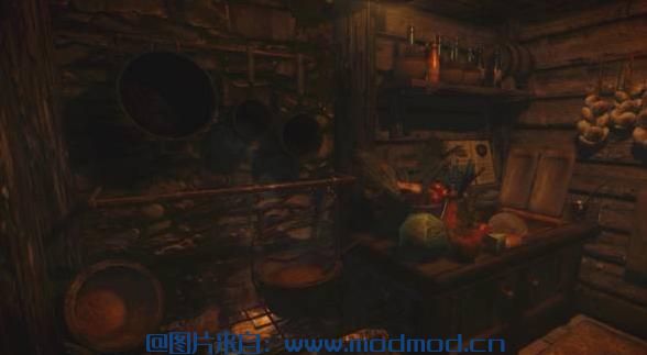 上古卷轴5：天际MOD 汉化 Tiny Little Living 拥挤又温馨的小屋 更新3.1版