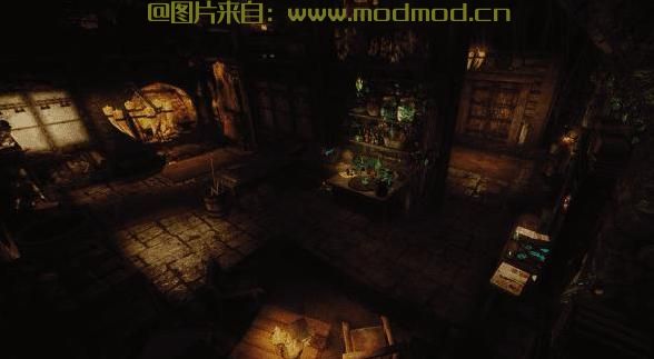 上古卷轴5：天际MOD ［桃花君漢化］Canal - Thief player home in Riften v1.5：隱藏在裂谷城下水道的盜賊