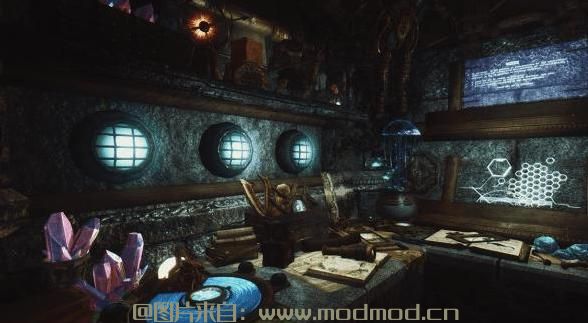 求矮人小宅 Bluthanch - Tiny Dwemer home V1.1资源！
