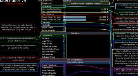 X4：基石MOD TaterTrader（贸易商人）