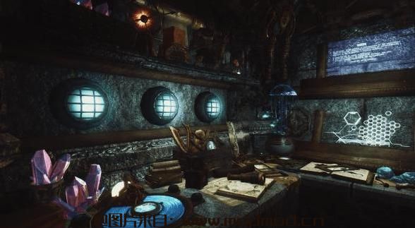 上古卷轴5：天际MOD ［桃花君授權漢化］矮人小宅 Bluthanch - Tiny Dwemer home V1.1