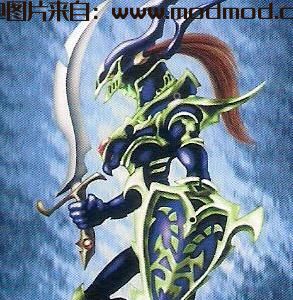上古卷轴5：重置版MOD 黑色光泽士兵（Yu-Gi-Oh）剑