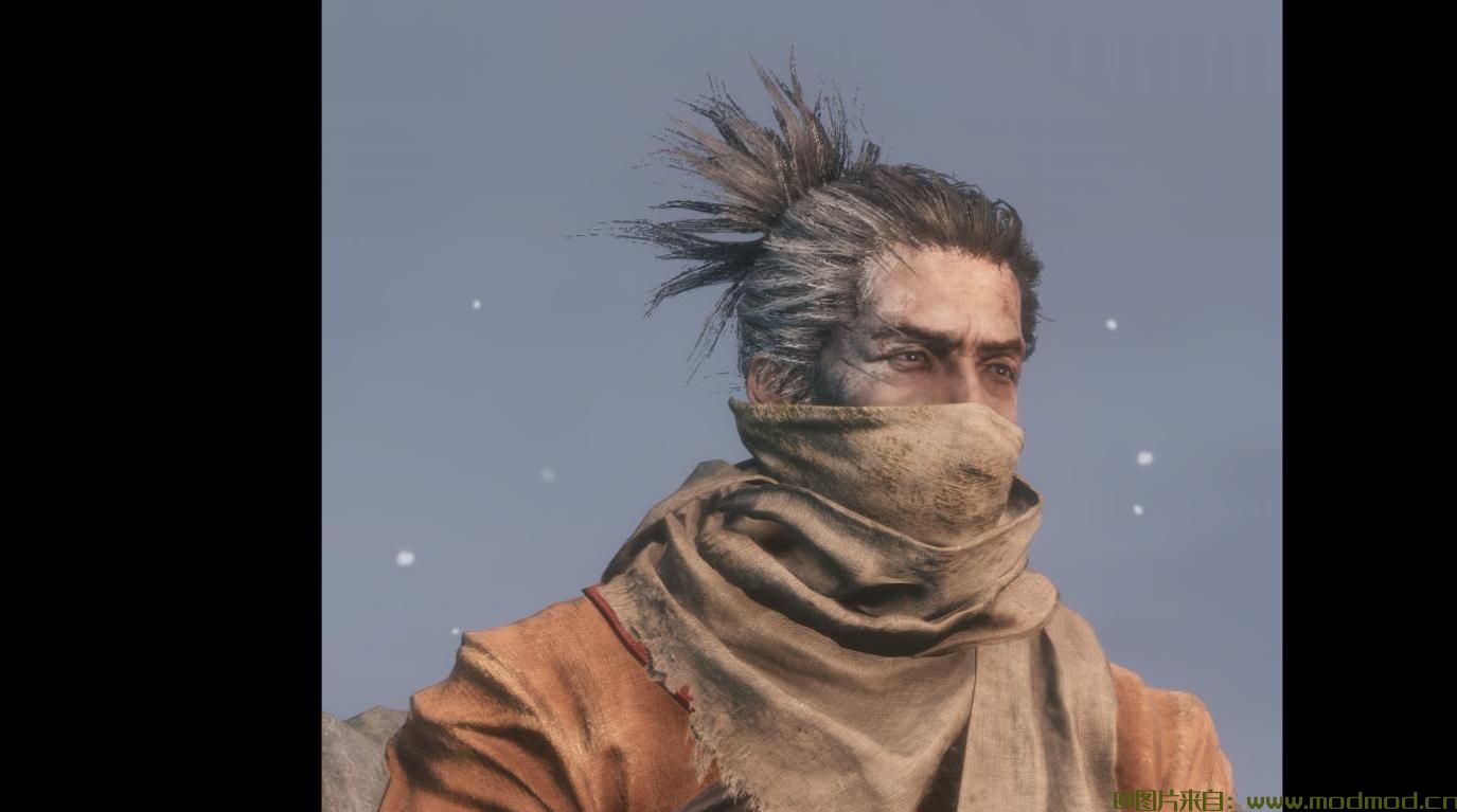 清洁默认Sekiro-Facemask-所有金属修复手臂