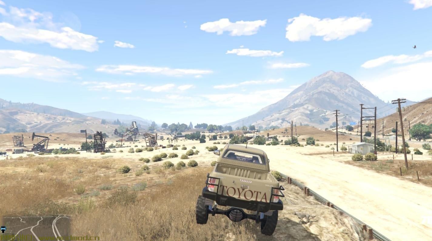 GTA5 MOD：提升丰田Hilux