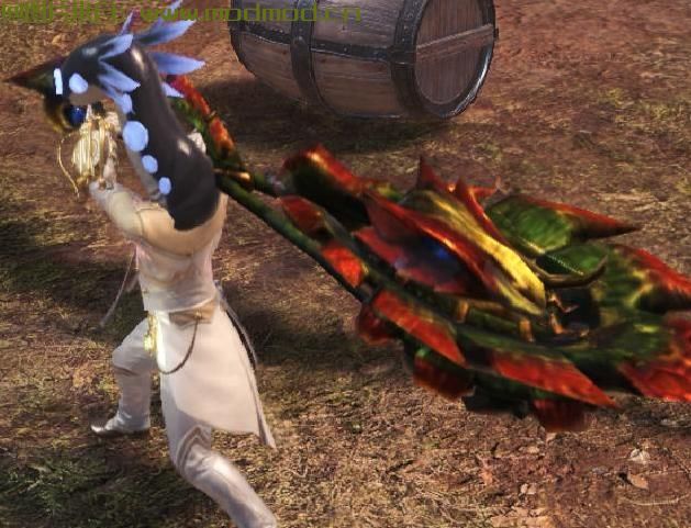 怪物猎人：世界MOD Dangerous Haar Najarala HH Styx-Blaze（武器MOD）