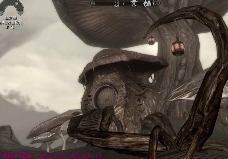 上古卷轴5：天际MOD  泰尔瓦尼小型居住塔─Abandoned Telvanni Player House - v1.4.2